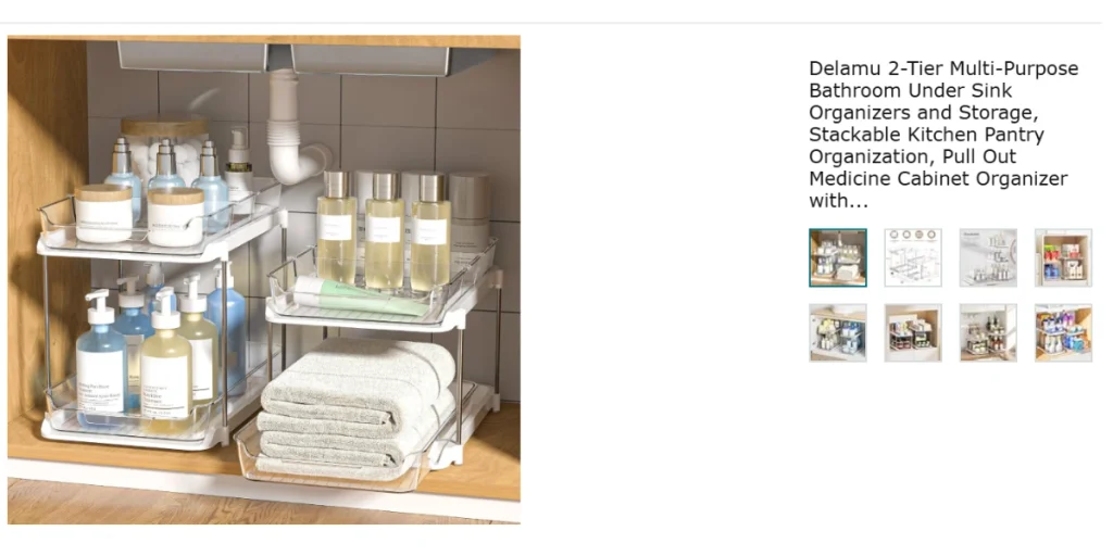 Delamu 2-Tier Under-Sink Organizer — Best Value