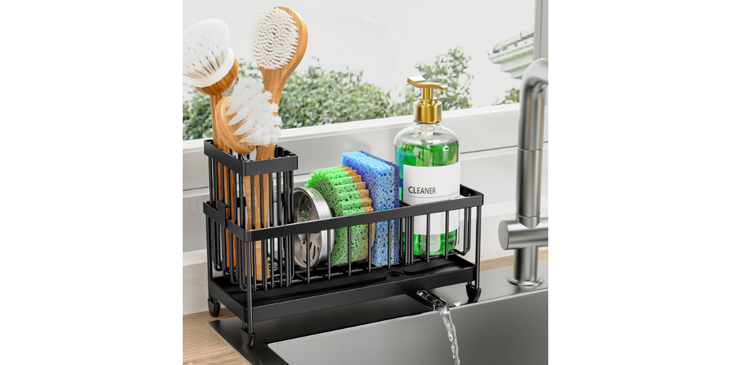 1. Cisily Sponge Holder for Kitchen Sink — Best for Sink Areas