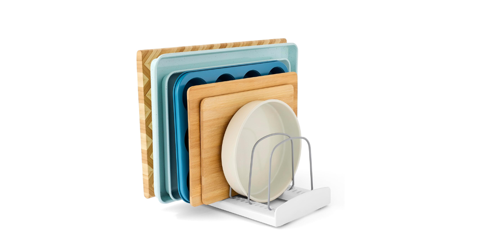 1. YouCopia StoreMore Bakeware Rack: Best Overall
