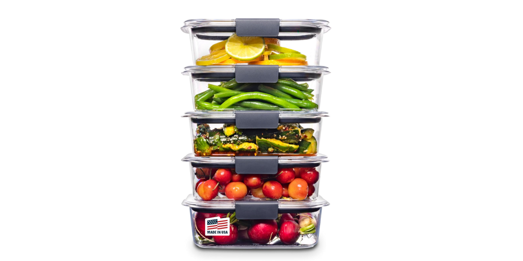 3. Rubbermaid Brilliance Tritan Food Storage Containers — Best Plastic Option