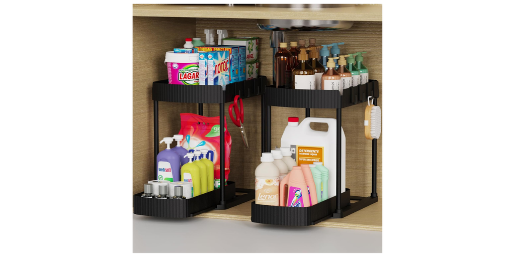 4. Ukeetap Multi-Purpose Pull-Out Storage Organizers: Best Pull-Out Option
