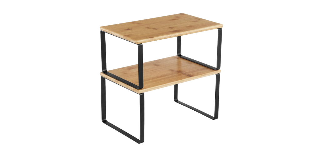 5. SONGMICS Cabinet Organizer Shelf — Best Simple Shelf