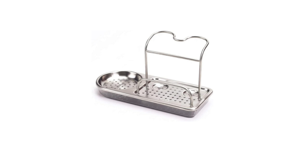 1. OXO Good Grips Stainless Steel Sink Caddy: Best Overall
