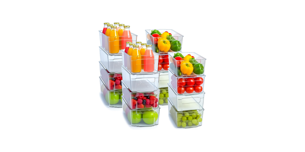 1. Utopia Home Refrigerator Organizer Bins: Best Overall